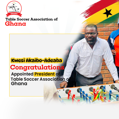 Fresh Leadership, Bold Goals: Table Soccer Association of Ghana Gears Up for a New Era