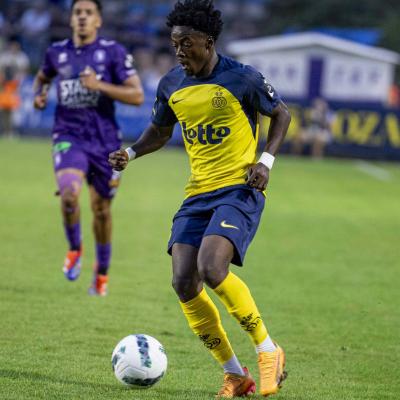 Ghana forward Mohammed Fuseini scores in Union St.Gilloise defeat to Westerlo