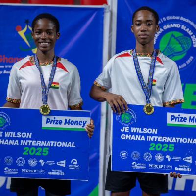 Ghana Shines at World U-19 Badminton Championships with Two Golds, One Silver, and Two Bronze Medals