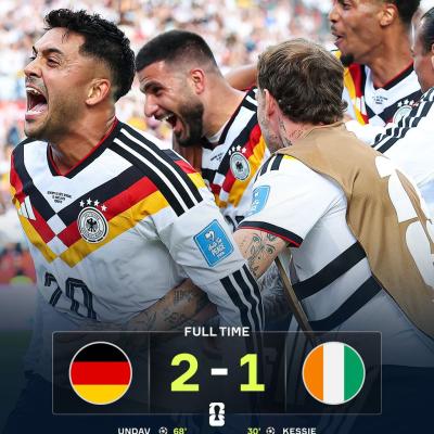 Germany Strike Late to Break Ivorian Hearts in Dramatic 2-1 Victory