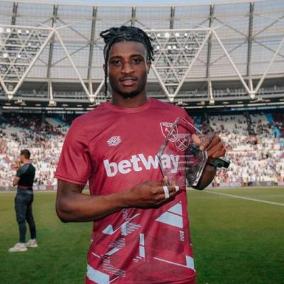 Mohammed Kudus Earns Recognition for Stellar Debut Season with West Ham